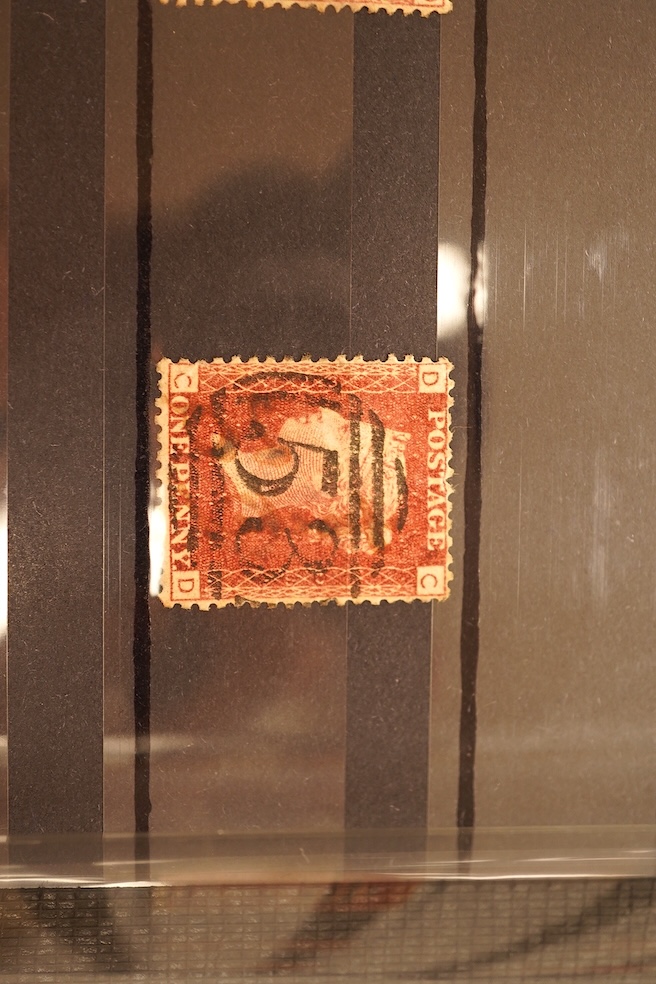 The Penny Red Plate Collection and The 1875-81 Halfpenny Plate Collection, both with Westminster Collection certificates, in two albums